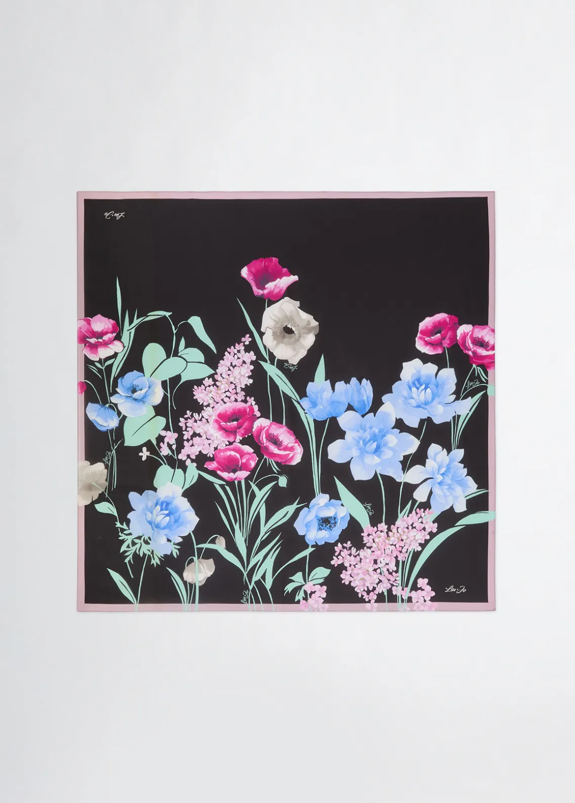 Liu Jo Pañuelo floral-Mujer Bufandas Y Pañuelos