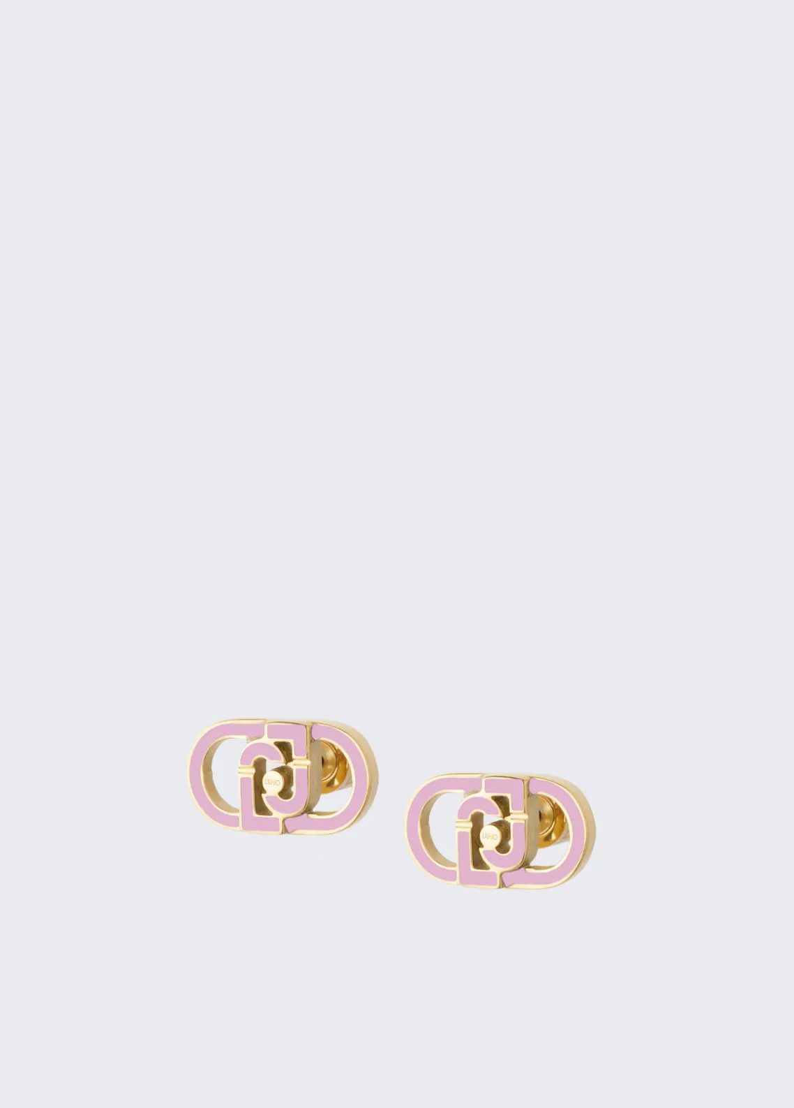 Liu Jo Pendientes con logotipo monograma-Mujer Joyas