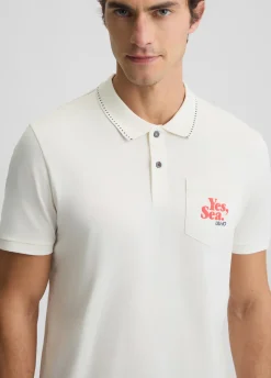 Liu Jo Polo con bolsillo-Hombre Polos Y Camisetas