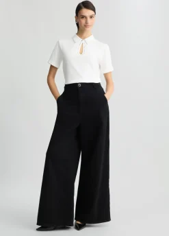 Liu Jo Polo con strass-Mujer Camisetas Y Tops