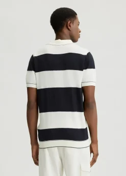 Liu Jo Polo de algodón a rayas-Hombre Jerséis Y Sudaderas