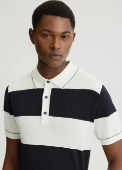 Liu Jo Polo de algodón a rayas-Hombre Jerséis Y Sudaderas