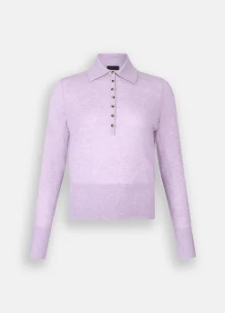 Liu Jo Polo de algodón y cachemira-Mujer Cárdigans Y Jerséis