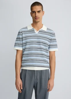 Liu Jo Polo de jacquard para hombre-Hombre Jerséis Y Sudaderas|Polos Y Camisetas