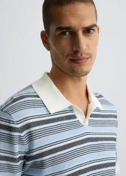 Liu Jo Polo de jacquard para hombre-Hombre Jerséis Y Sudaderas|Polos Y Camisetas