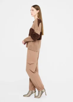 Liu Jo Polo de lana a rayas-Mujer Cárdigans Y Jerséis