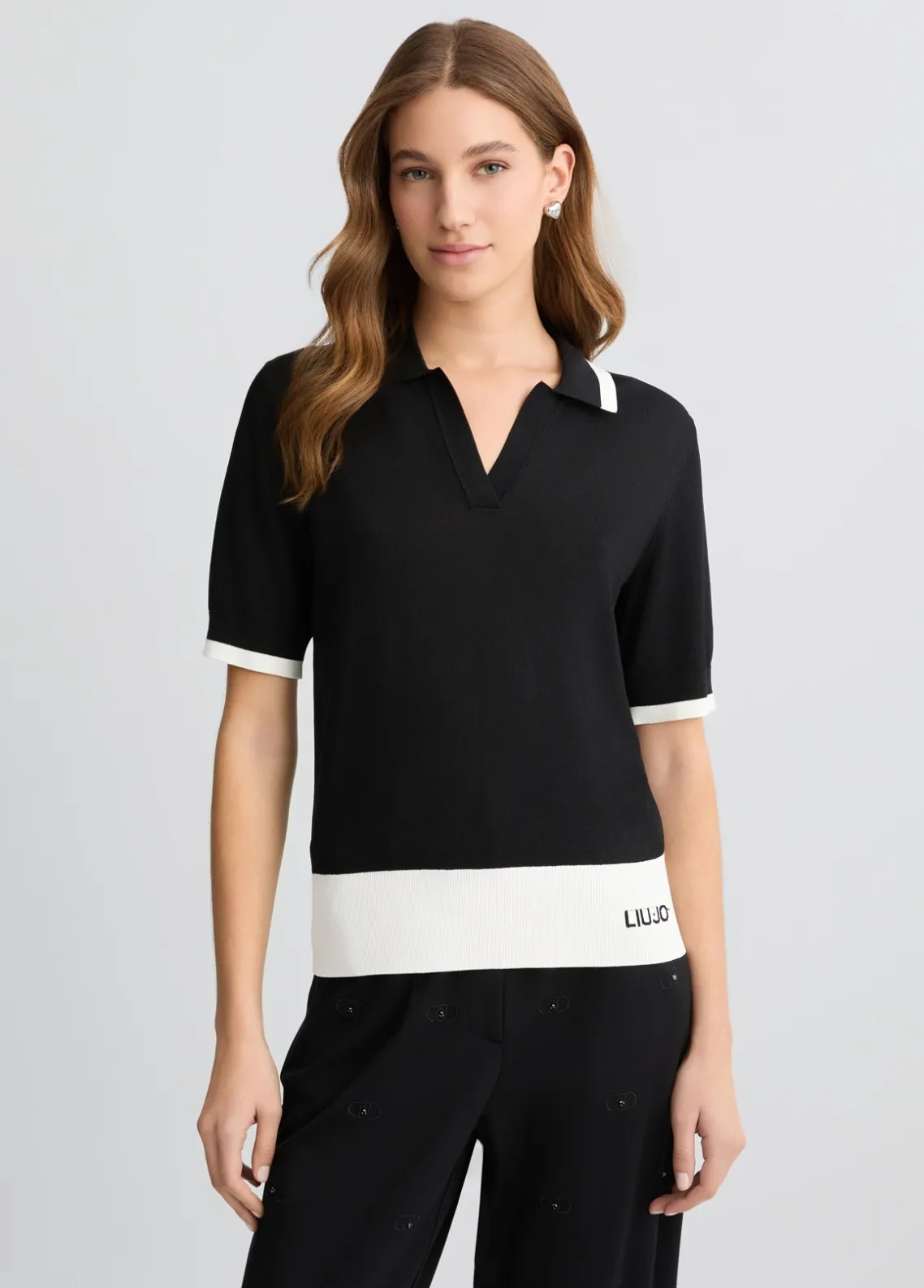 Liu Jo Polo de punto-Mujer Ropa Deportiva|Cárdigans Y Jerséis