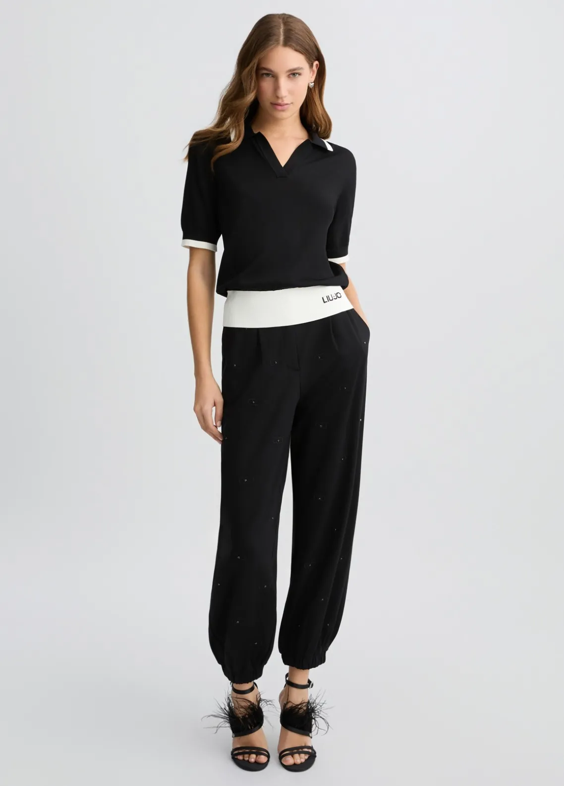 Liu Jo Polo de punto-Mujer Ropa Deportiva|Cárdigans Y Jerséis