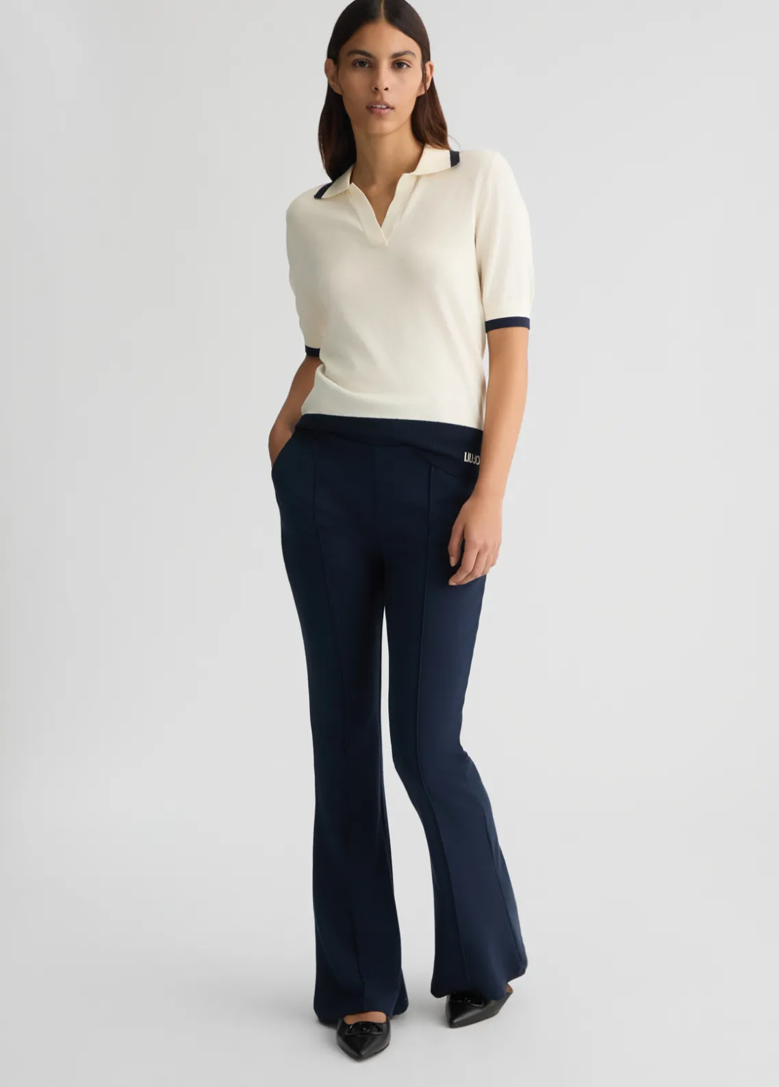 Liu Jo Polo de punto-Mujer Ropa Deportiva|Cárdigans Y Jerséis
