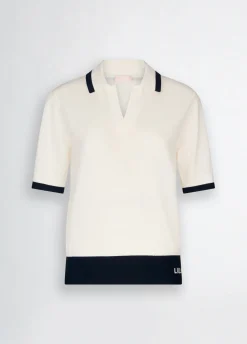 Liu Jo Polo de punto-Mujer Ropa Deportiva|Cárdigans Y Jerséis