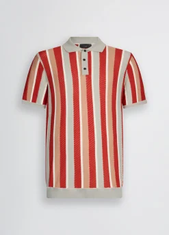 Liu Jo Polo de punto a rayas-Hombre Jerséis Y Sudaderas