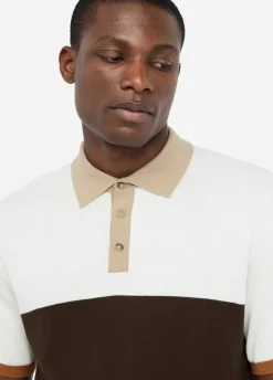 Liu Jo Polo de punto de algodón y seda-Hombre Jerséis Y Sudaderas