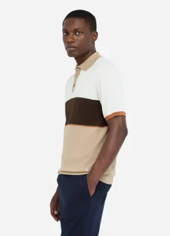 Liu Jo Polo de punto de algodón y seda-Hombre Jerséis Y Sudaderas