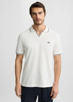 Liu Jo Polo de seda y algodón-Hombre Polos Y Camisetas