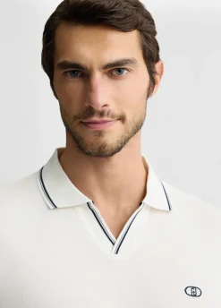 Liu Jo Polo de seda y algodón-Hombre Polos Y Camisetas