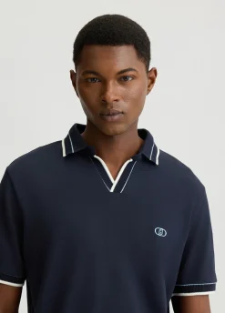 Liu Jo Polo en piqué de algodón-Hombre Polos Y Camisetas