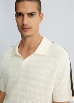 Liu Jo Polo jacquard-Hombre Jerséis Y Sudaderas