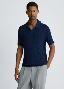 Liu Jo Polo jacquard-Hombre Jerséis Y Sudaderas