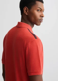 Liu Jo Polo jaspeado-Hombre Polos Y Camisetas