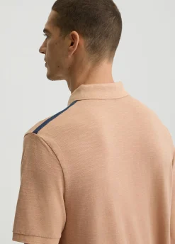 Liu Jo Polo jaspeado-Hombre Polos Y Camisetas