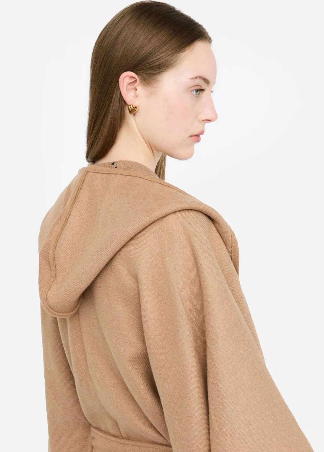 Liu Jo Poncho con capucha-Mujer Abrigos Y Chalecos