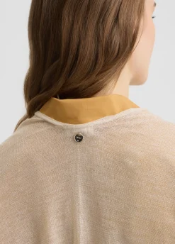 Liu Jo Poncho de punto de lurex®-Mujer Abrigos Y Chalecos