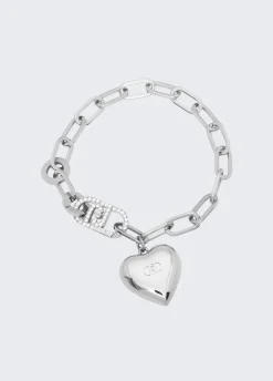 Liu Jo Pulsera con charm de corazón-Mujer Joyas