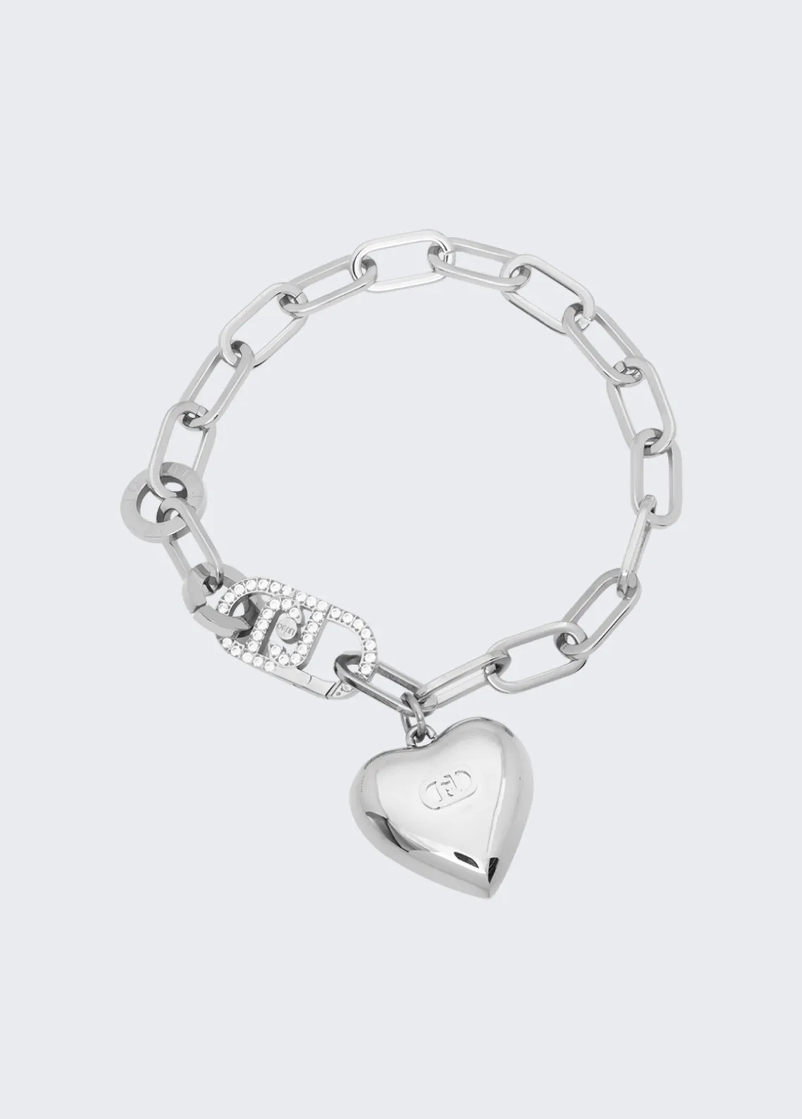 Liu Jo Pulsera con charm de corazón-Mujer Joyas