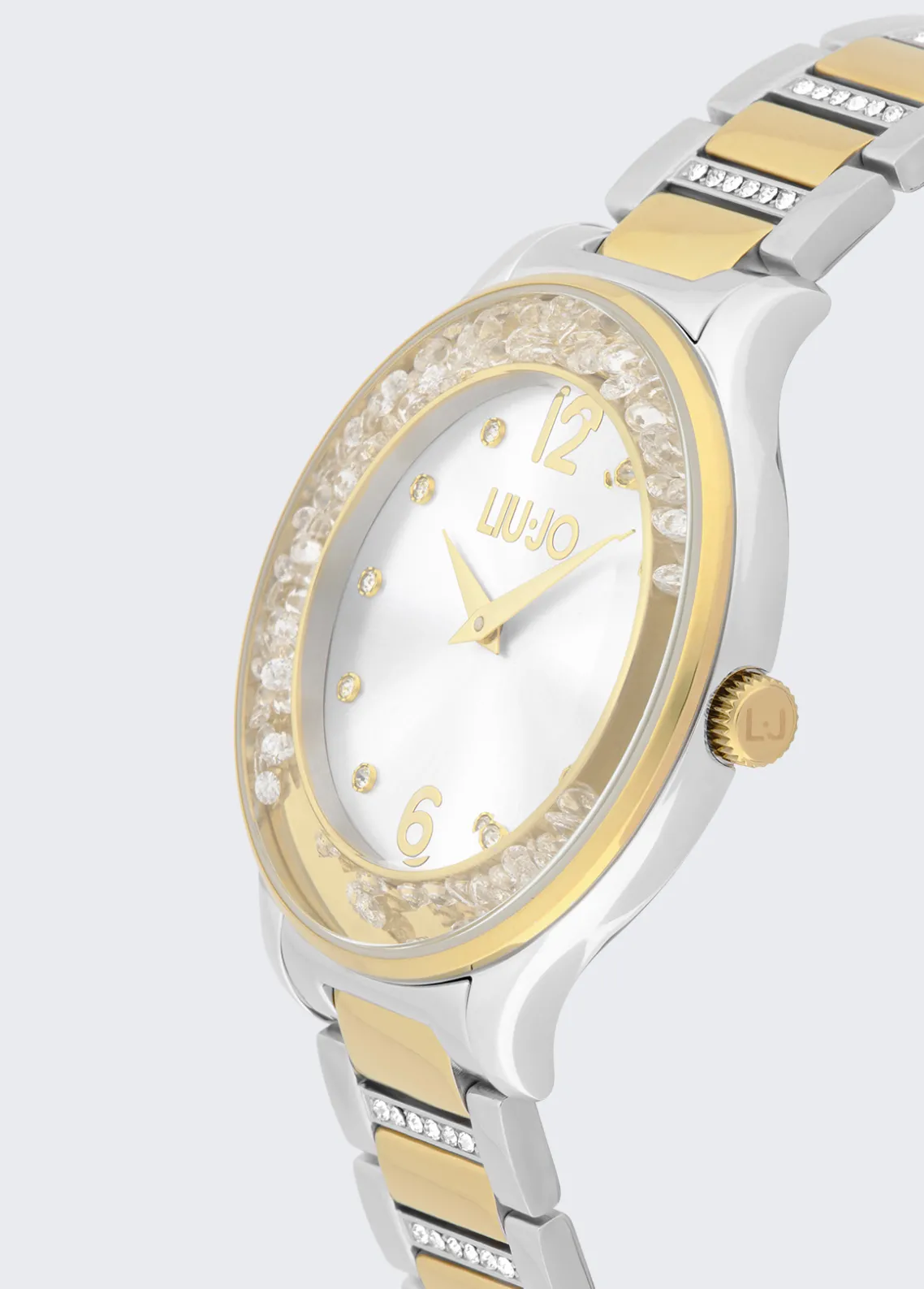 Liu Jo Reloj de acero con brillantitos-Mujer Relojes