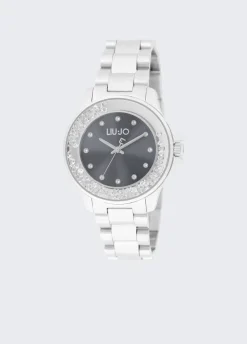 Liu Jo Reloj de acero con brillantitos-Mujer Relojes