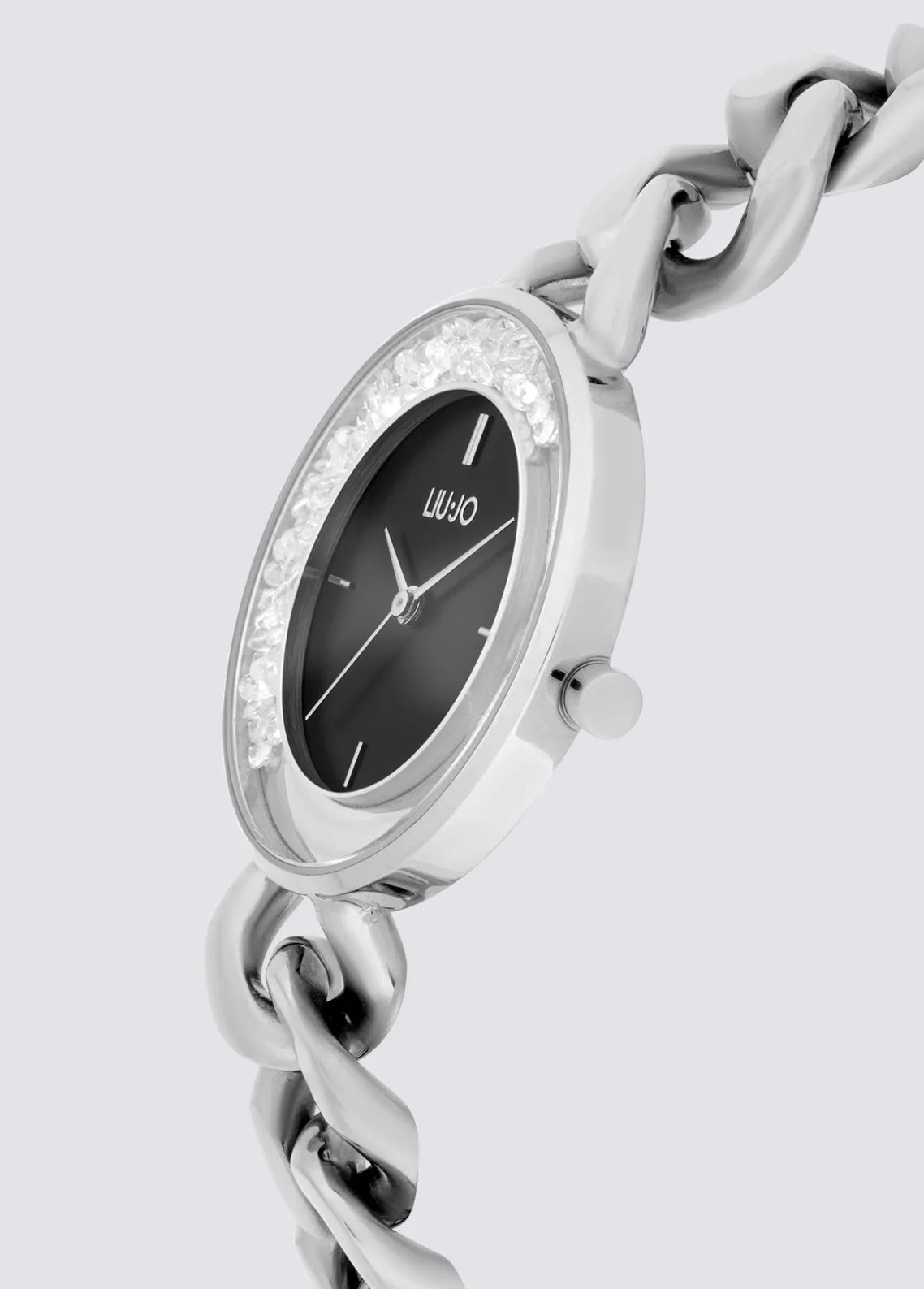 Liu Jo Reloj de acero con cadena decorativa-Mujer Relojes
