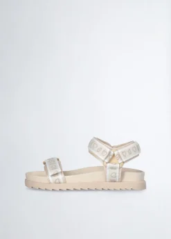 Liu Jo Sandalias con brillos para niña- Zapatos|Zapatos