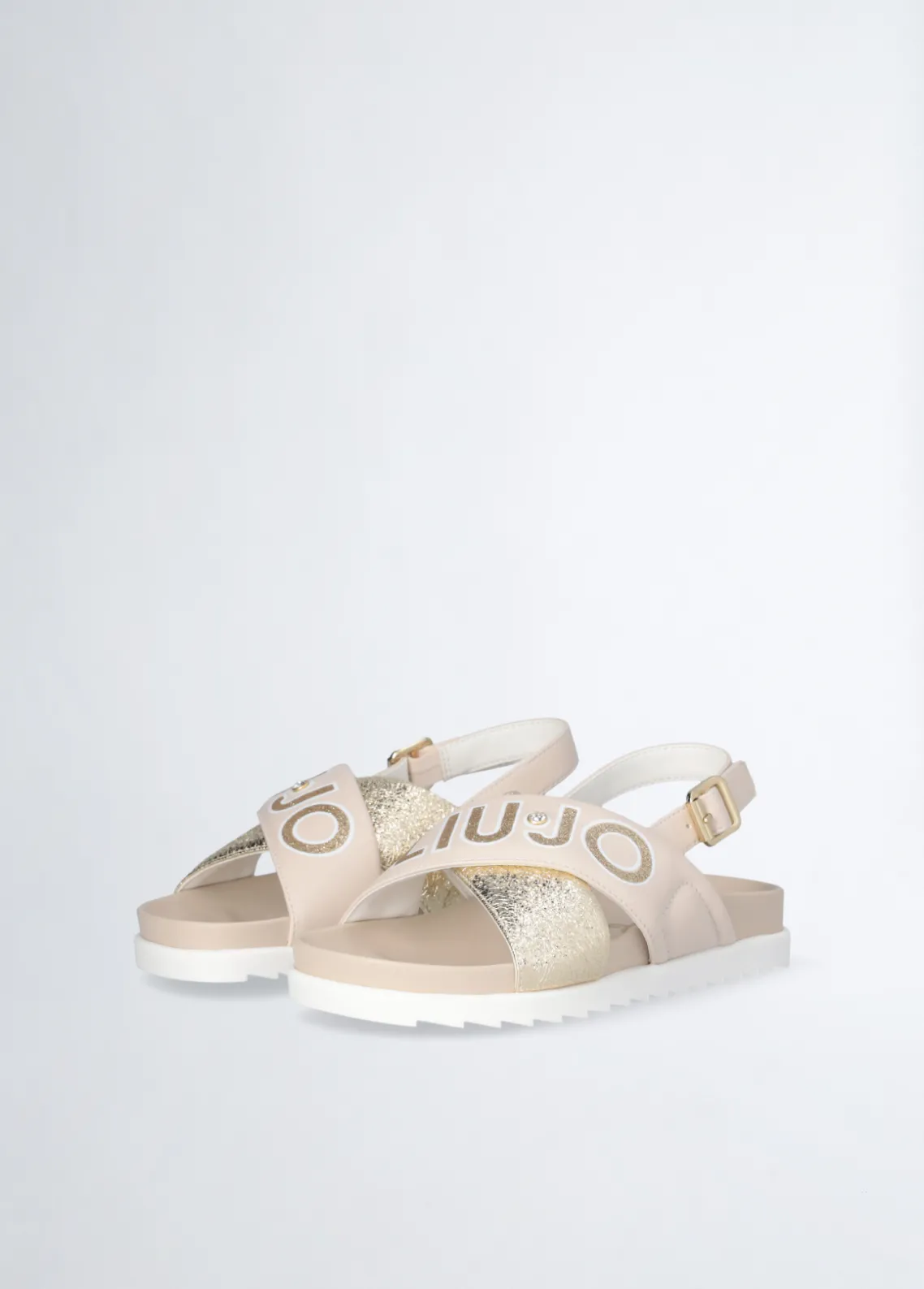 Liu Jo Sandalias con logotipo grande para niña- Zapatos|Zapatos