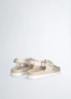 Liu Jo Sandalias con logotipo grande para niña- Zapatos|Zapatos