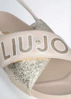 Liu Jo Sandalias con logotipo grande para niña- Zapatos|Zapatos