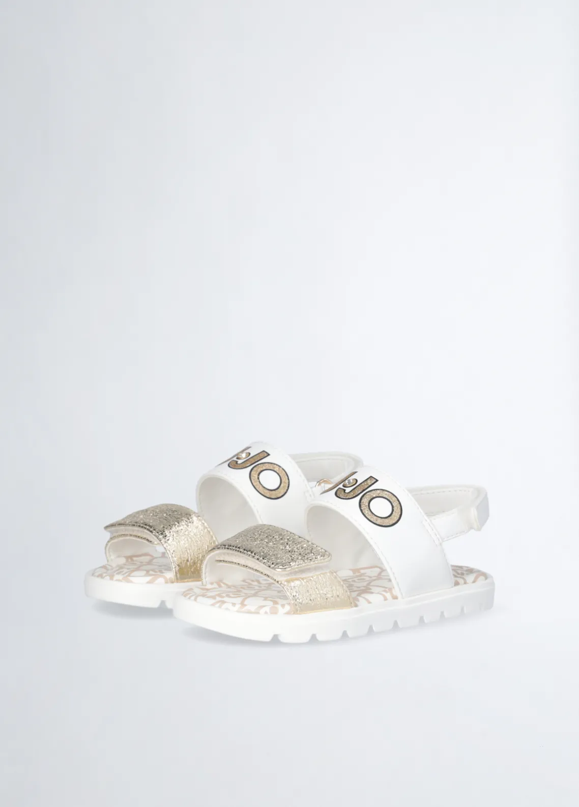 Liu Jo Sandalias con logotipo grande para niña- Zapatos|Zapatos
