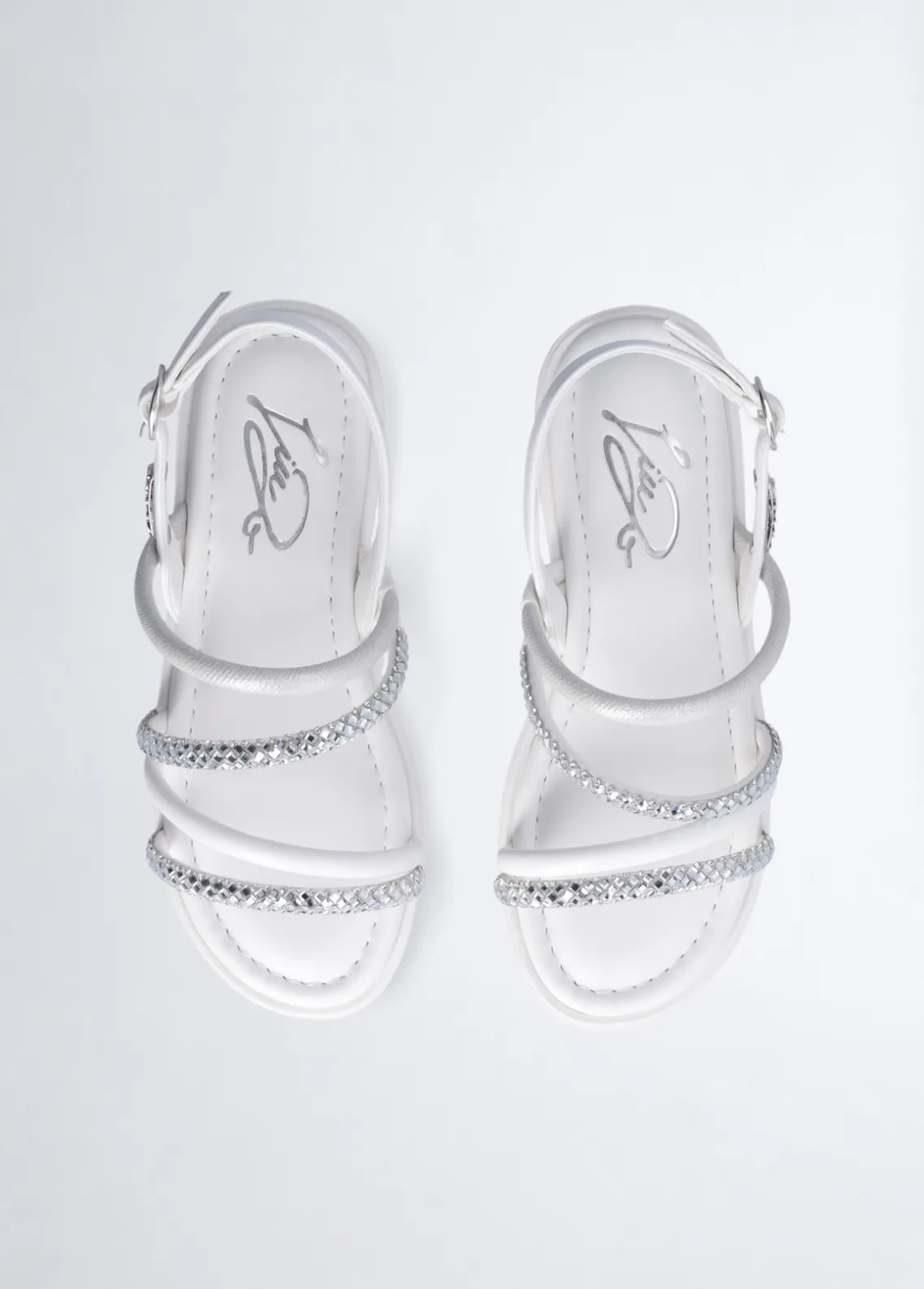 Liu Jo Sandalias con pedrería para niña- Zapatos|Zapatos