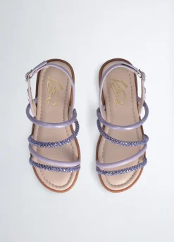Liu Jo Sandalias con pedrería para niña- Zapatos|Zapatos