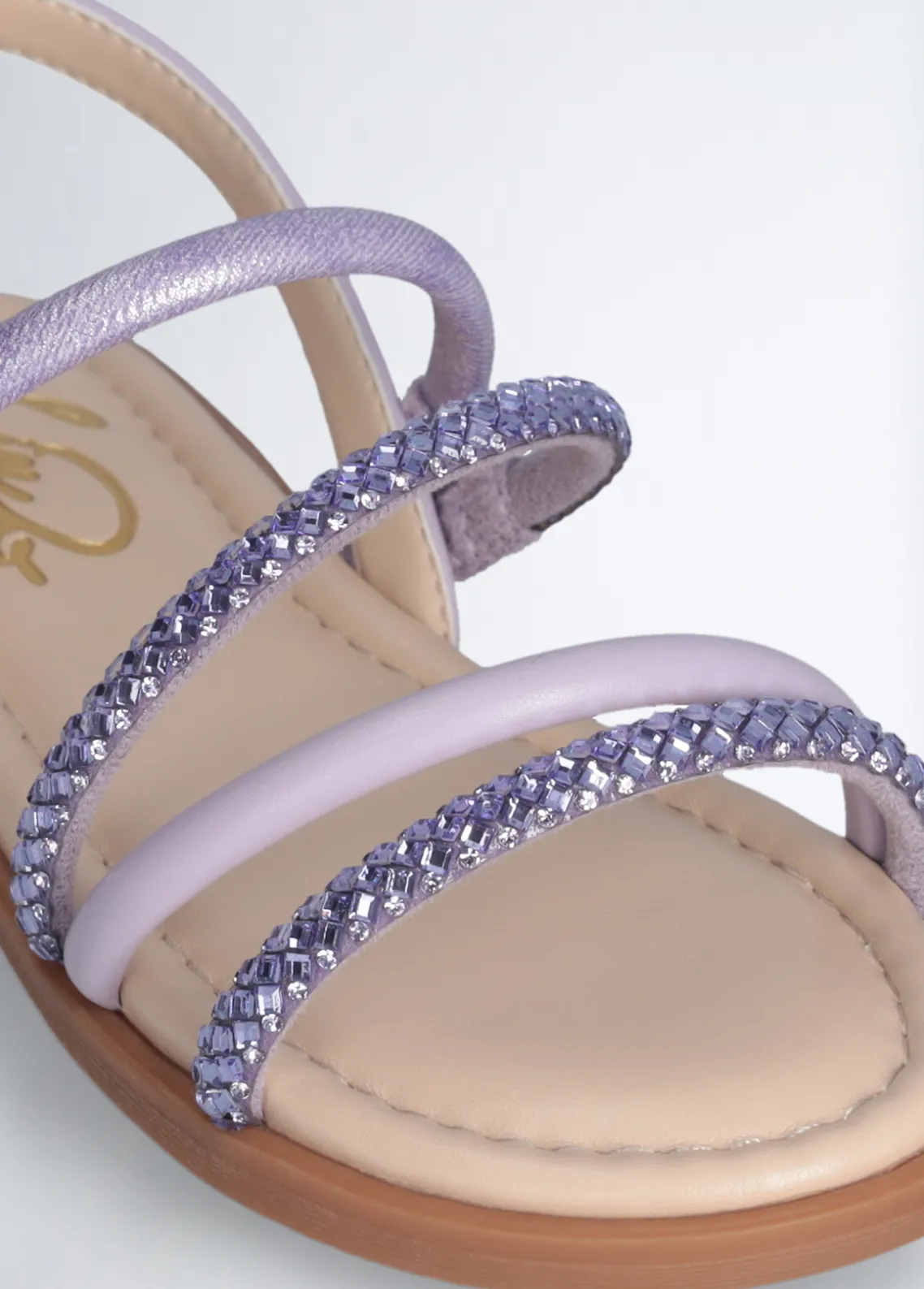 Liu Jo Sandalias con pedrería para niña- Zapatos|Zapatos