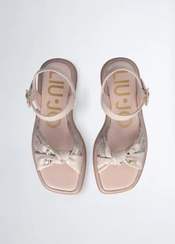 Liu Jo Sandalias con plataforma y pedrería- Zapatos|Zapatos