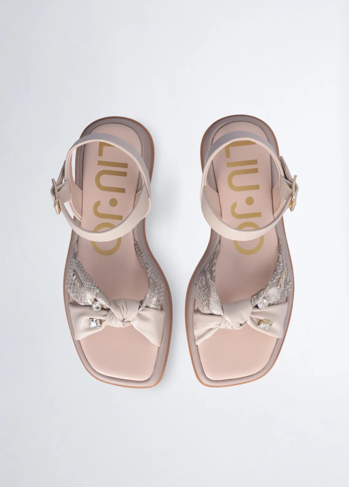 Liu Jo Sandalias con plataforma y pedrería- Zapatos|Zapatos