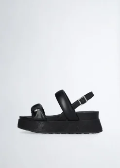 Liu Jo Sandalias con plataforma y pedrería-Mujer Sandalias