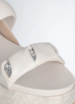 Liu Jo Sandalias con plataforma y pedrería-Mujer Sandalias