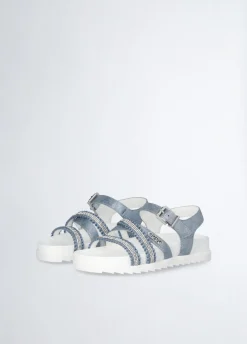 Liu Jo Sandalias con strass para niña- Zapatos|Zapatos