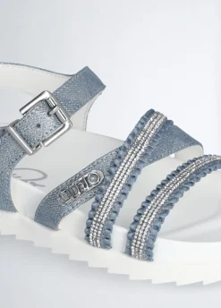Liu Jo Sandalias con strass para niña- Zapatos|Zapatos
