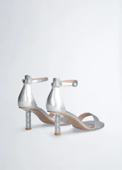 Liu Jo Sandalias con tacón con logotipo-Mujer Zapatos De Salón|Sandalias