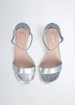 Liu Jo Sandalias con tacón con logotipo-Mujer Zapatos De Salón|Sandalias