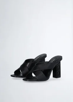 Liu Jo Sandalias con tacón con logotipo-Mujer Zapatos De Salón|Sandalias