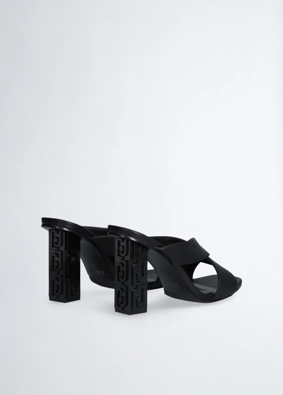 Liu Jo Sandalias con tacón con logotipo-Mujer Zapatos De Salón|Sandalias