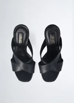 Liu Jo Sandalias con tacón con logotipo-Mujer Zapatos De Salón|Sandalias